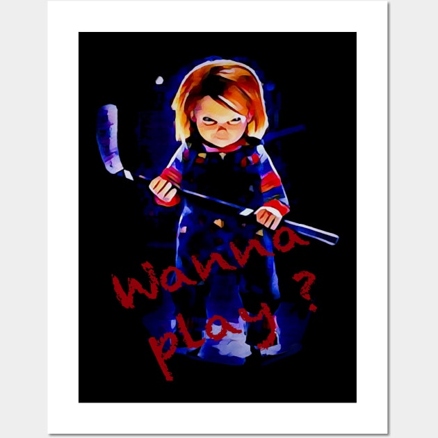 Chucky Wall Art by Fred_art_61